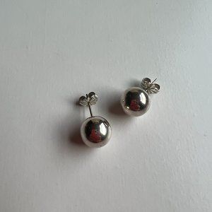 Tiffany & Co HardWear Ball Earring in Sterling Silver